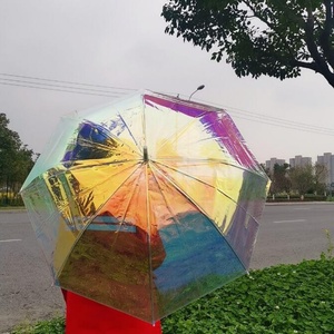 Manufacturer Color Changing Transparent Cover Mini Parasol Kids <b>Umbrella</b> in Car - Product Image 2