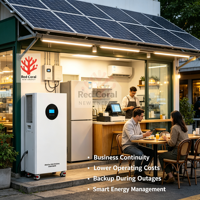 Station d'énergie solaire tout-en-un 3,6 kW 8 kWh hors réseau avec batterie LiFePO4 pour le stockage d'énergie solaire et l'alimentation de secours domestique