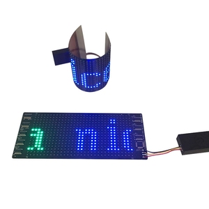 Panneau LED Programmable Flexible Publicité Digital Sign LED Matrix Panel App Control DIY Scrolling LED Sign for Caps Bags Shoes - Product Image 5