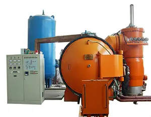 Vacuum quenching furnace used for high pressure gas quenching of materials