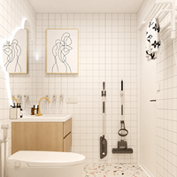 Panneaux muraux en pierre de cristal SPC imperméables et ignifuges, panneaux muraux de douche en marbre PVC UV
