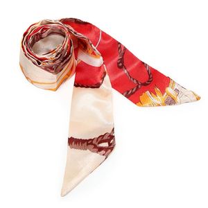 Écharpes en soie carrées imprimées de luxe, élégantes et classiques européennes, pour l'automne, l'hiver, l'été et le printemps, foulard en soie, bandana en soie - Product Image 5