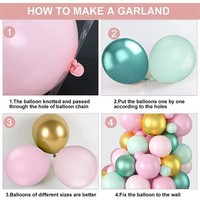 Kit d'arche de guirlande de ballons papillon rose et violet pour décoration de fête d'anniversaire, baby shower, ballons en latex, fournitures pour fête de mariage
