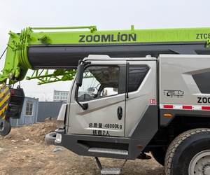 ใช้ Ztc800v5 Zoomlion 80T เครนภูมิประเทศทั้งหมดใช้ Ztc1300v Zoomlion Ztc1500v Ztc2000v เครนเคลื่อนที่ - Product Image 4