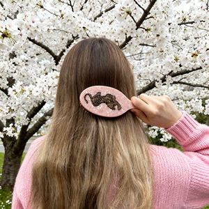 Cá Nhân Tay Sơn Tiger Thời Trang Lược Với Nhiều Màu Thiết Kế-Acetate Bàn Chải Tóc Cellulose Acetate Tre Bàn Chải - Product Image 4