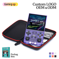 Gamegaga R36 Max Handheld-Spielkonsole 4-Zoll-Bildschirm Retro-Klassiker Open-Source-System Tragbare Videospielkonsole R36S Konsole