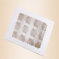 Boîtes à gâteaux en papier kraft de haute qualité, taille personnalisable, avec fenêtre, recyclables, logo personnalisé pour l'emballage de sushis et de gâteaux