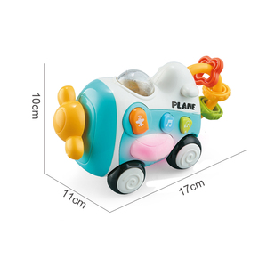Juguete de Avión Eléctrico Musical de Dibujos Animados QS Shantou Chenghai, Multifuncional, con Ruedas Libres, para Niños Mayores de 3 Años - Product Image 6