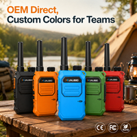 XUNLIBAO Mini talkie-walkie, petit radio bidirectionnel analogique portable UHF X3-2, OEM ODM, logo personnalisé, léger, rechargeable par USB Type-C
