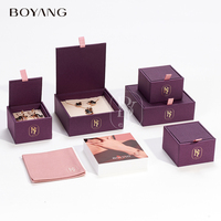 Nouveau design de boîte à bijoux en carton personnalisée emballage
