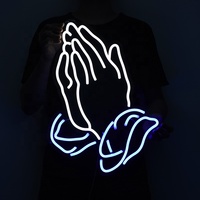 Produzione professionale festa di compleanno degustazione di vini decorazione 3D parete speciale design gratuito LED luce al neon segno