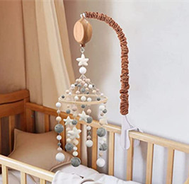 Caja Musical Móvil <span class=keywords><strong>para</strong></span> Bebés, Mecanismo Musical Giratorio, Caja Musical Móvil con 35 Melodías - Product Image 4