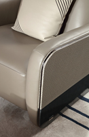 Canapé de salon sur mesure de luxe italien, mobilier de hall d'hôtel, canapé d'intérieur haut de gamme pour projets, canapé de décoration intérieure de villa