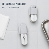 Clip de sonde d'oxymètre de pouls pour animaux de compagnie, pour surveillance vétérinaire, conception de clip doux