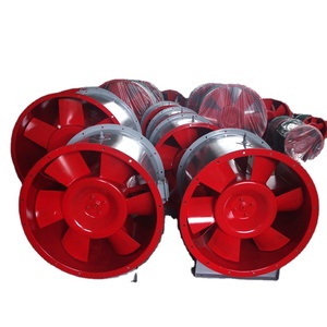 Ventilatore di scarico del fuoco a flusso assiale per la ventilazione - Product Image 3