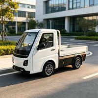 Camionnette électrique à plateau ouvert Runhorse Light-load EEC L7e, véhicule à énergie nouvelle, autonomie 201-300 km, puissance 50 kW, plateforme compacte mini ouverte