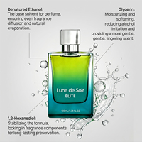 Parfum unisexe AMZ Moonlight Elite, huiles essentielles d'origine végétale, parfum de niche, parfum longue durée pour hommes et femmes