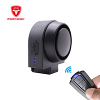 Timbre Eléctrico Inalámbrico con Control Remoto, Alarma Antirrobo Impermeable, Bocina de Advertencia de Seguridad, Accesorios Esenciales para Bicicleta