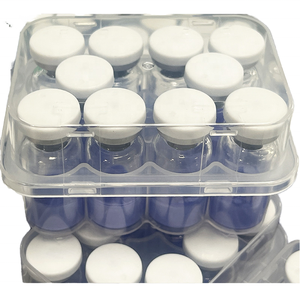 GHK-Cu Copper Peptide Freeze Dried Powder Ampoule Anti Wrinkle Barrier Repair Facial <b>Serum</b> Vial Kit - Product Image 1