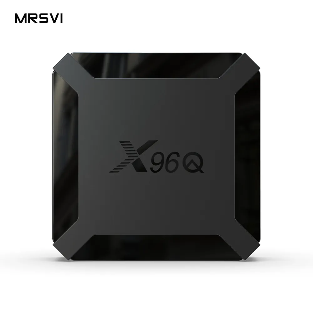 Popolare Android Tv Box X96 Mini X96q Set-top Box X96Q Allwinner H313 X96 4K Wifi 10.0 Android 2GB 16GB nero Quad Core DC 5V/2A