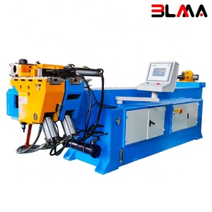 Dobladora de tubos hidráulica manual BLMA 115/130/168NC de <span class=keywords><strong>mega</strong></span> capacidad para acero estructural de construcción de 10mm de espesor - Product Image 2