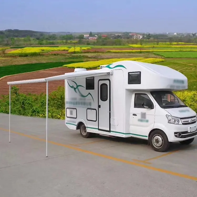 3เมตร X 2.5เมตรรถคาราวาน Campervan ประตูกันสาดรถ