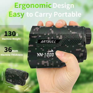 Telemetro Laser multifunzione 1000m per Golf caccia 6x Zoom con modalità pendenza - Product Image 2