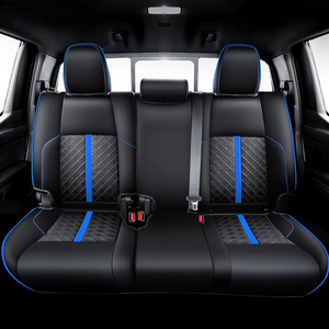 Meilleurs housses de siège de voiture pour Toyota Tacoma 4ème génération, housses de siège de voiture en cuir, ensemble complet, accessoires intérieurs de voiture personnalisés, pièces Taco 2024+ - Product Image 2