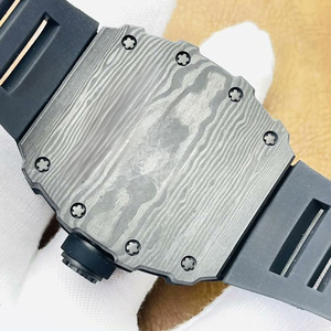 Montre automatique pour homme, best-seller, 1201, en fibre de carbone forgée, creuse, mécanique, avec éclairage nocturne, étanche, pour affaires et loisirs - Product Image 6