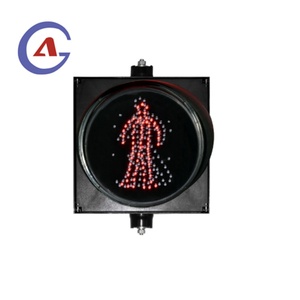 ไฟสัญญาณจราจรแบบ LED 2 in 1 สีแดงเขียวสำหรับทางม้าลาย - Product Image 2