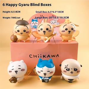 سلسلة كاملة من Jiikawa مصنوعة يدويًا لتمثال المشاهير عبر الحدود من Labubu ، مخزون العناصر الساخنة للشحن الفوري - Product Image 1