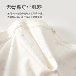 Body de bebé de manga larga de algodón, unisex, para primavera y otoño, ropa de dormir, traje para gatear - Product Image 3