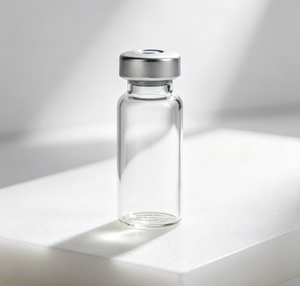 Frascos de Vidrio de Borosilicato Transparente con Cuello Prensado y Tapas de Aluminio Plateado Mate, Botellas Pequeñas de Vidrio Herméticas para Almacenamiento - Product Image 3