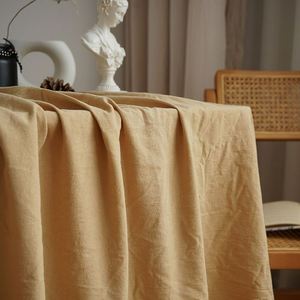 Vintage Solid Color Linen Feel <b>Tablecloth</b> for Dessert Table Outdoor Wedding - Product Image 5