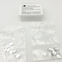 Couvre-crémaillères en aluminium compatibles Mettler 40 µl D6mm*H1.7mm pour l'analyse thermique