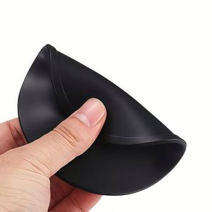 Sous-verre rond en silicone personnalisé avec logo, pour thé, tasses, boissons, assiettes, mugs, pour table, comptoir, bureau, boissons froides ou chaudes - Product Image 4