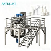 Mélangeur en acier inoxydable, cuves de mélange industrielles, machine à mélanger le savon liquide et le shampoing, fabricant de machines de mélange