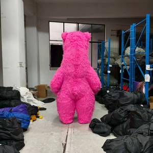 Efun MOQ 1 PC <strong>Red</strong> Polar <strong>Bear</strong> <strong>Mascot</strong> <strong>Costume</strong> Adult Walking Character <strong>Mascot</strong> Cosplay <strong>Costume</strong> for Birthday Party - Product Image 3