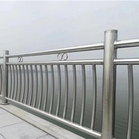 Balustrade de couloir en acier inoxydable 304, plateforme de protection pour main courante, garde-corps d'escalier pour balcon et couloirs