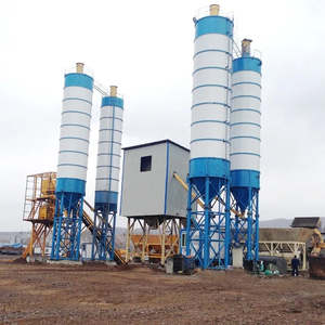 Centrale à béton mobile portable pour le mélange humide de béton, machine à béton mobile avec prix, machine à béton à haute efficacité à vendre - Product Image 1