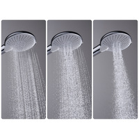Pommeau de douche à main ABS 3 fonctions 120 mm avec buses en silicone Y10062