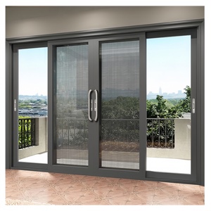 Marco <span class=keywords><strong>de</strong></span> aluminio grueso personalizado, <span class=keywords><strong>puerta</strong></span> <span class=keywords><strong>corrediza</strong></span> moderna <span class=keywords><strong>de</strong></span> China <span class=keywords><strong>para</strong></span> patio, villa, puertas corredizas <span class=keywords><strong>de</strong></span> aluminio <span class=keywords><strong>de</strong></span> <span class=keywords><strong>vidrio</strong></span> templado <span class=keywords><strong>para</strong></span> <span class=keywords><strong>exteriores</strong></span> a la venta - Product Image 1