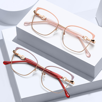 MS 85034 superventas 2025 nuevas monturas de gafas ópticas de Metal gafas de bloqueo de luz azul gafas de diseñador de moda