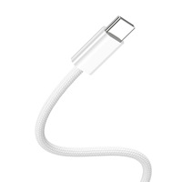 Câble de Charge USB-C 60W de qualité supérieure 1m tissé PD cordon de Charge rapide pour iPhone 15 Nylon tressé Type C 2m 240W câble de chargeurs