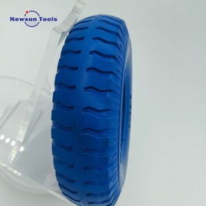 NS pabrik grosir OEM/ODM 8 inci 2.50-4 PU busa ban poliuretan tahan tusukan roda bebas ban roda troli tangan - Product Image 3