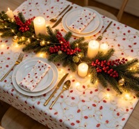 Magnifique tissu polaire tricoté léger à motif gaufré alliant chaleur et élégance pour une décoration de maison festive et stylée