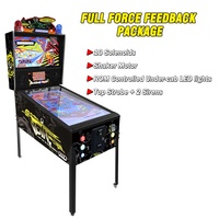 Machine de flipper d'arcade OneMore OMP173, jeu électronique numérique pour adultes, anglais, 110/220V, 2 joueurs, garantie 1 an