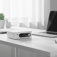Micro PC industriel portable OEM Ultra5-125H Win10 4K Mini ordinateur de bureau 8G DDR5 RAM Octa Core Nouveau jeu Prise AU