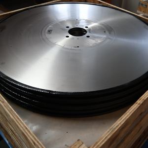 Doku tuvalet tuvalet kağıdı yuvarlak dairesel kesme bıçakları için 1.2379 610mm Log testere bıçağı - Product Image 2