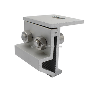 Clip de montage de panneau solaire en aluminium pour toit Pince à joint debout Pince de montage de panneau solaire Pince en métal pour toit en étain - Product Image 4